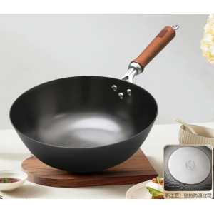快砳铸铁小炒锅