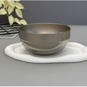 JNH8014纯钛餐碗2个 11.5*6.6cm