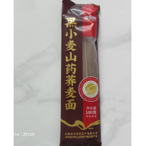 慢厨房黑小麦山药荞麦面100g