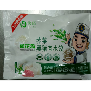 快砳荠菜黑猪肉水饺300克