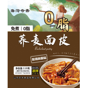 鲁菏奇香荞麦面皮酸辣麻酱味110克