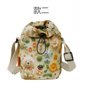 OUPAIBAOLUO小熊零钱手提包15cm/4cm/20cm