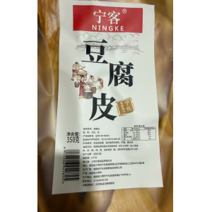 宁客豆腐皮350g